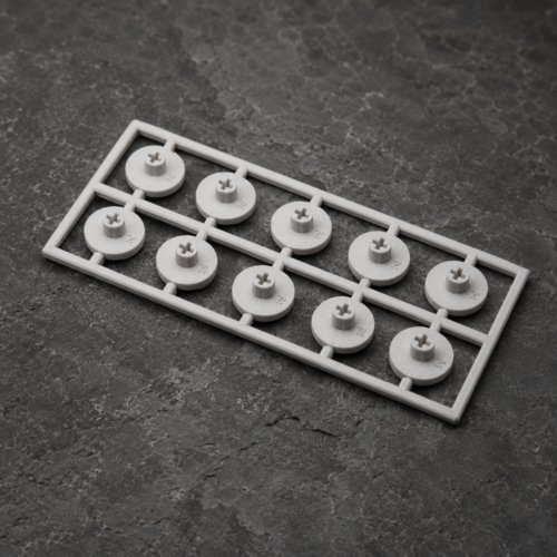 A set of round keys